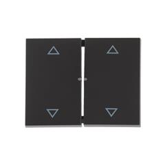 K.1 Klawisz świecznikowy 2-biegowy z nadrukiem symbolu /strzałki/ antracyt mat lakierowany 14357206