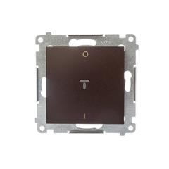 Simon 54 Łącznik dwubiegunowy brąz mat DW2A.01/46 WMDL-020x2x-046