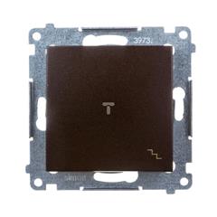 Simon 54 Łącznik schodowy brąz mat DW6A.01/46 WMDL-060x2x-046