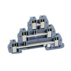 Złączka 3 piętrowa 2,5mm2 szara  ""euro ZUG"" 43504 