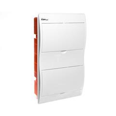 Rozdzielnica modułowa 2x8 podtynkowa IP40 RP-16/B  Fala  (N+PE) 8.14