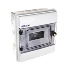 Rozdzielnica modułowa 1x8 podtynkowa IP65. RHp-8/Z (z zamkiem) 36.809