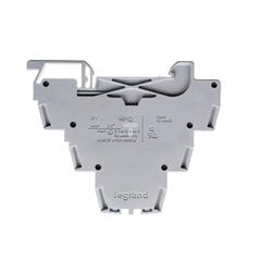 Złączka szynowa 3-piętrowa 2,5mm2 szara Viking 037151