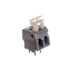 Listwa zaciskowa do płytek drukowanych 2-torowa raster 5-5,08mm szara 257-452 