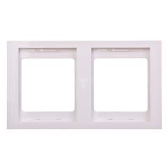 K.1 Ramka podwójna pionowa śnieżnobiała13237009