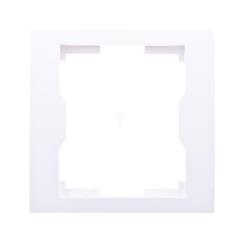 QUATTRO Ramka pojedyncza biała 1171-00
