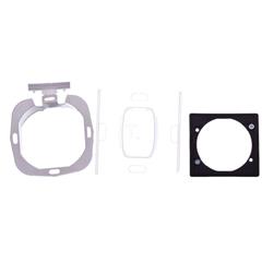 K.1/K.5/Q.1 Zestaw uszczelek do łącznika klawiszowego przeźroczysty 10107100