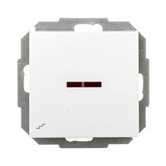 Sentia Łącznik schodowy 10A z podświetleniem biały 1425-10