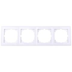 Sentia Ramka poczwórna biała 1474-00