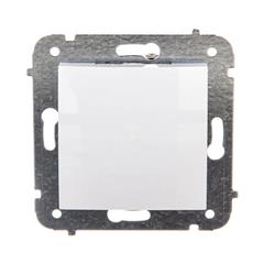 CARLA Łącznik pojedynczy biały 1710-10