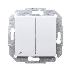 CARLA Łącznik podwójny schodowy biały 1718-10