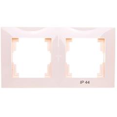 CARLA Ramka podwójna IP44 kremowa 1772-41