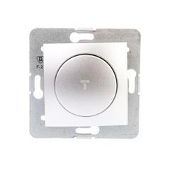 CARLA Ściemniacz obrotowy 40-400VA 250V srebrny 1717-16