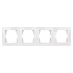 CARLA Ramka potrójna biała 1773-00