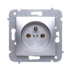 CARLA Gniazdo pojedyncze z/u srebrne 1733-16