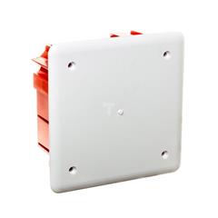 Install-Box Puszka podtynkowa instalacyjna 95x95x50mm IP40 biała 0261-01