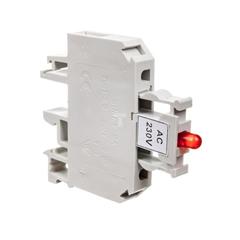 Złączka szynowa gwintowa z sygnalizacją bezpiecznika 2,5 mm2 ZUB1-2.5D 13202982