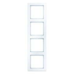 Berker Q1 Ramka poczwórna pozioma/pionowa śnieżnobiała 10146089