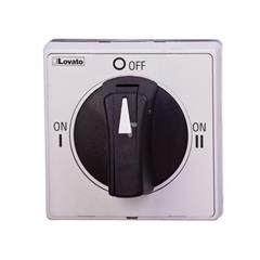 Napęd drzwiowy I-0-II do rozłączników z blokadą czarne GAX67B