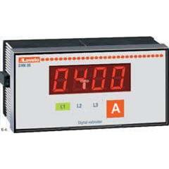 Amperomierz 3-fazowy cyfrowy tablicowy 0,06-10000A klasa 0,5 do pracy z przekładnikiem 5A DMK11