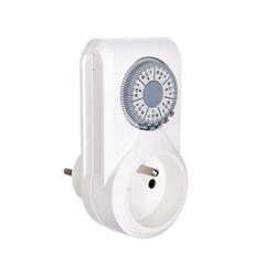 Programator czasowy tygodniowy 230V 50Hz OMNIREX wtyk 2P+Z gniazdo 2P+Z 10/16A 095861