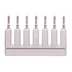 Mostek grzebieniowy 7-torowy 18A 800V jasnoszary 2001-407 TOPJOBS 