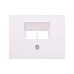 K.1 Element centralny do gniazda UAE RJ11 RJ12 RJ45 kat.3, 5e, 6 45st śnieżnobiały 14097009