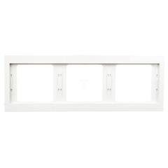 K.1 Ramka potrójna pozioma śnieżnobiała 13737009