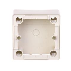 CARIVA Puszka natynkowa pojedyncza kremowa 773797