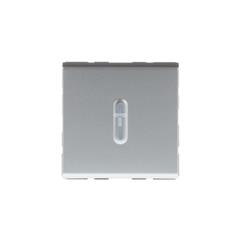 MOSAIC Łącznik schodowy z podświetleniem /2moduły/ aluminium 079212