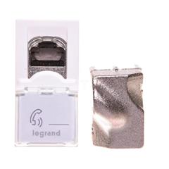 MOSAIC Gniazdo komputerowe pojedyncze RJ45  kat.6 STP białe 076563