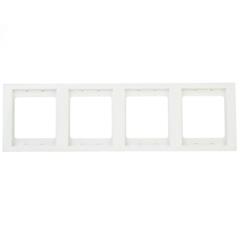 K.1 Ramka poczwórna pionowa śnieżnobiała 13437009
