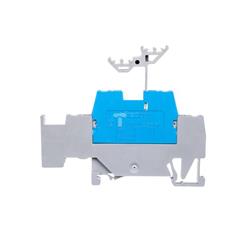 Złączka szynowa 2-piętrowa L / L 2,5mm2 szara / niebieska 280-534 