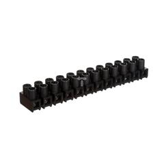 Listwa zaciskowa gwintowa 12-torowa 2,5mm2 czarna LTA12-2,5 22210217