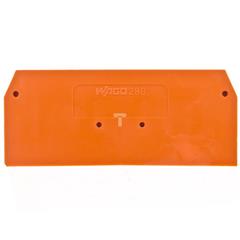 Ścianka końcowa pomarańczowa 280-326 /25szt./