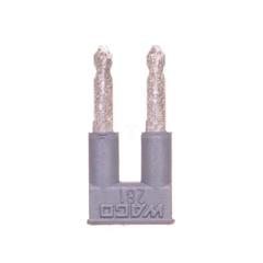 Mostek grzebieniowy 2-torowy IN = IN złączki szary 281-482 /25szt./