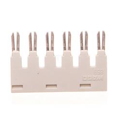 Mostek grzebieniowy 6-torowy 18A jasnoszary 859-406 /25szt./