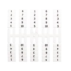 Oznacznik elastyczny do złączek szynowych EO4 /1-10/ 20x10szt. 003901753