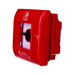 Przycisk ppoż. podtynkowy 1Z 1R czerwony OP1-W02-B\11
