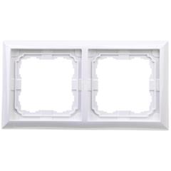 KOS66 Ramka podwójna biała 660482
