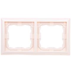 KOS66 Ramka podwójna kremowa 660382