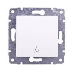 VENA Przycisk /światło/ biały 510413