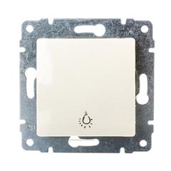 VENA Przycisk /światło/ kremowy 510313