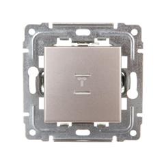 DANTE Przycisk /światło-dzwonek/ podświetlany inox 464110