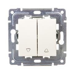 DANTE Przycisk żaluzjowy kremowy 450318