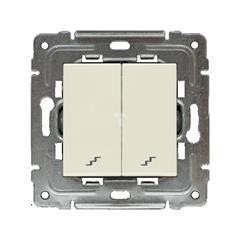 DANTE Łącznik podwójny schodowy kremowy 450319