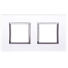 DANTE Ramka podwójna szklana PERL GLASS 4504182