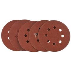 Krążki ścierne 125 mm K100 z otworami 63H210  /5 szt./