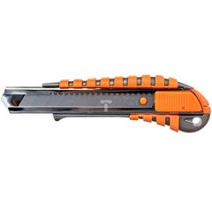 Nóż z ostrzem łamanym 18 mm metalowy korpus 63-011