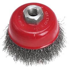 Szczotka druciana doczołowa 75 mm x M14 62H110
